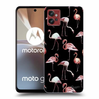 Hülle für Motorola Moto G32 - Flamingos