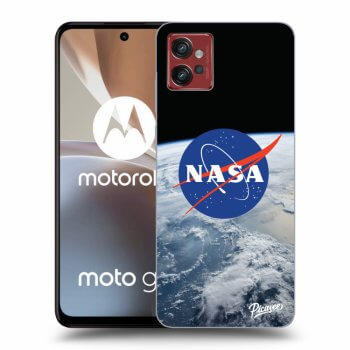 Picasee Motorola Moto G32 Hülle - Schwarzes Silikon - Nasa Earth