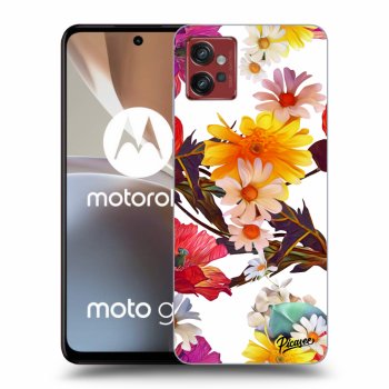 Picasee Motorola Moto G32 Hülle - Schwarzes Silikon - Meadow
