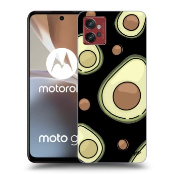 Picasee Motorola Moto G32 Hülle - Schwarzes Silikon - Avocado