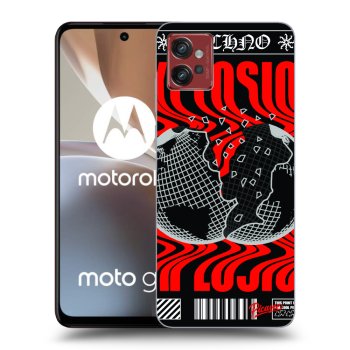 Picasee Motorola Moto G32 Hülle - Schwarzes Silikon - EXPLOSION