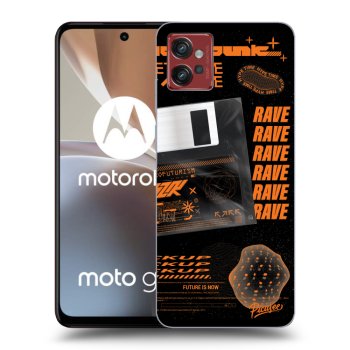 Picasee Motorola Moto G32 Hülle - Schwarzes Silikon - RAVE