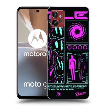 Picasee Motorola Moto G32 Hülle - Schwarzes Silikon - HYPE SMILE