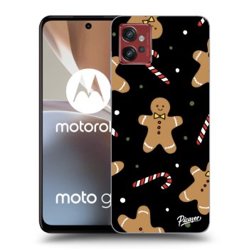 Picasee Motorola Moto G32 Hülle - Schwarzes Silikon - Gingerbread