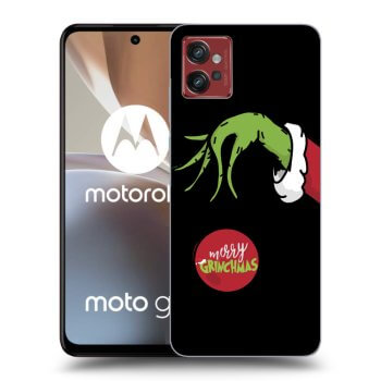 Picasee Motorola Moto G32 Hülle - Schwarzes Silikon - Grinch