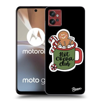 Picasee Motorola Moto G32 Hülle - Schwarzes Silikon - Hot Cocoa Club