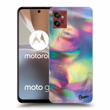 Picasee Motorola Moto G32 Hülle - Schwarzes Silikon - Holo