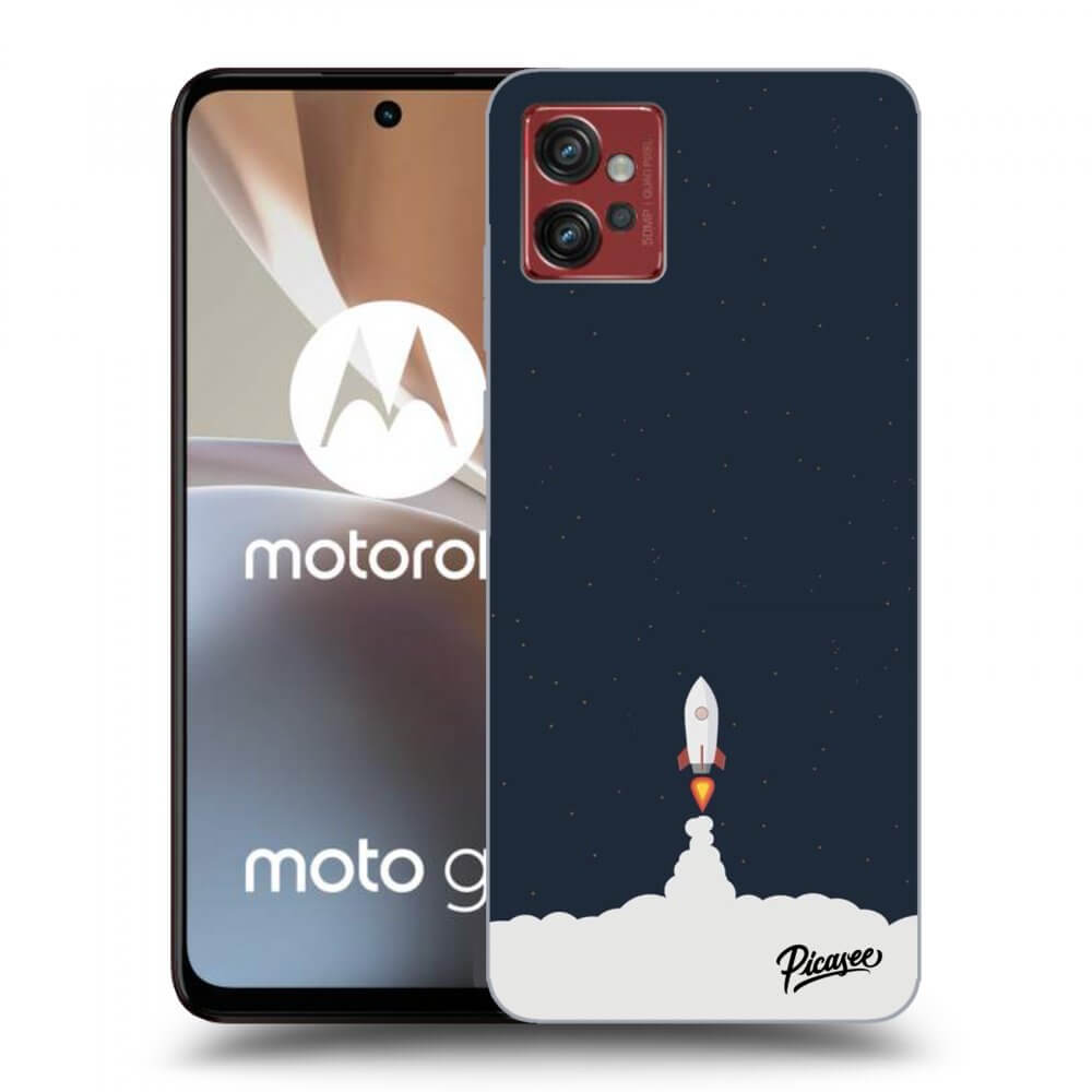 Picasee Motorola Moto G32 Hülle - Transparentes Silikon - Astronaut 2