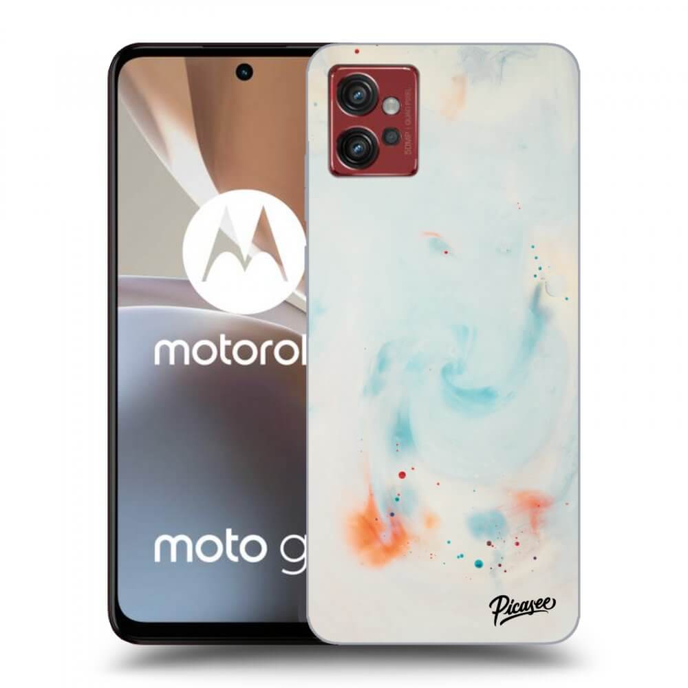 Picasee Motorola Moto G32 Hülle - Schwarzes Silikon - Splash