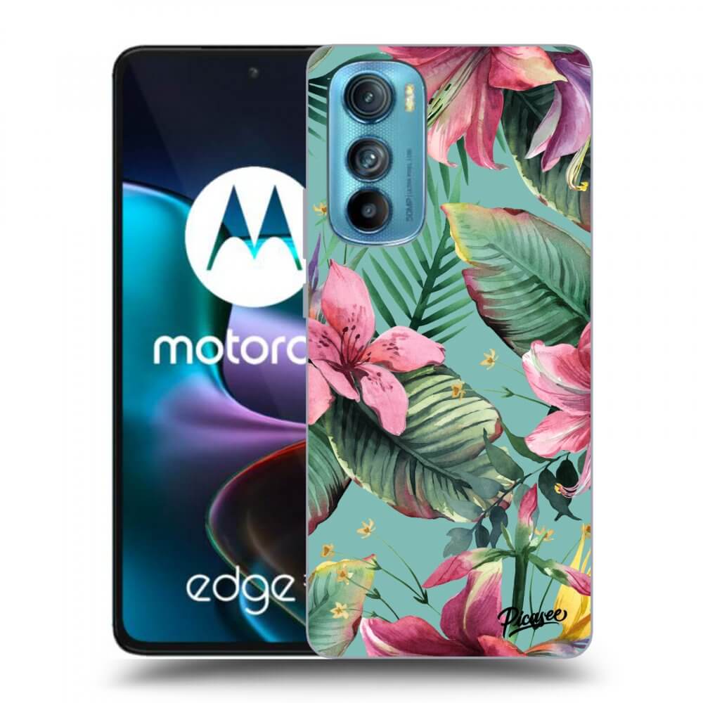 Picasee Motorola Edge 30 Hülle - Schwarzes Silikon - Hawaii