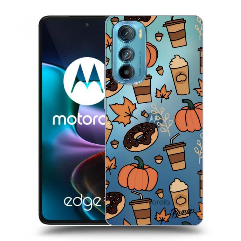 Picasee Motorola Edge 30 Hülle - Transparentes Silikon - Fallovers