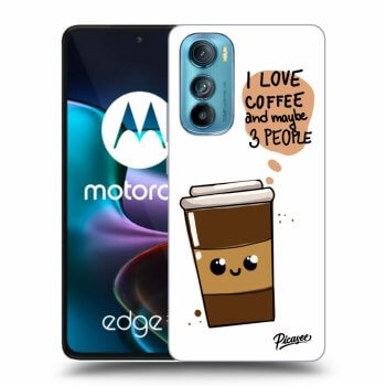 Hülle für Motorola Edge 30 - Cute coffee