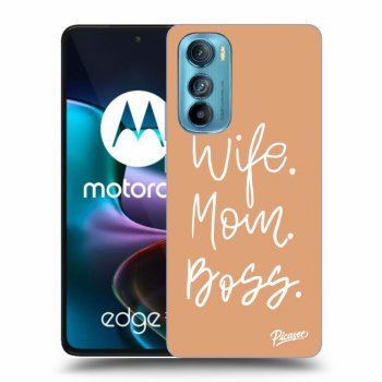 Hülle für Motorola Edge 30 - Boss Mama