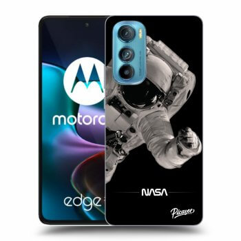 Picasee Motorola Edge 30 Hülle - Transparentes Silikon - Astronaut Big