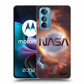 Picasee Motorola Edge 30 Hülle - Schwarzes Silikon - Nebula