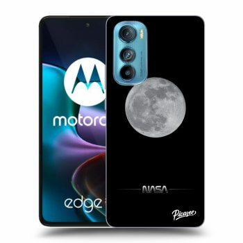 Picasee Motorola Edge 30 Hülle - Transparentes Silikon - Moon Minimal
