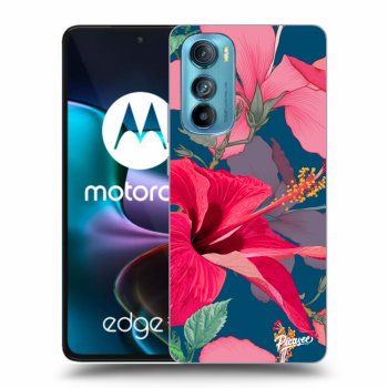 Hülle für Motorola Edge 30 - Hibiscus