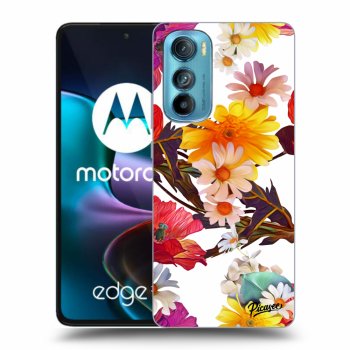 Picasee Motorola Edge 30 Hülle - Transparentes Silikon - Meadow