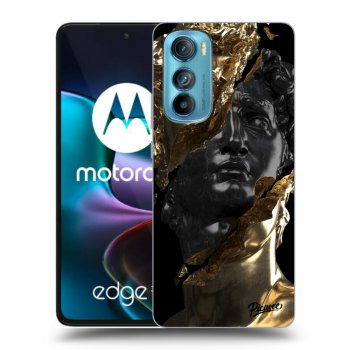 Hülle für Motorola Edge 30 - Gold - Black