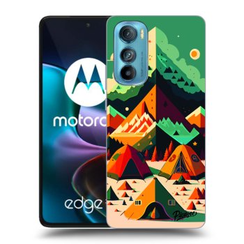 Picasee Motorola Edge 30 Hülle - Schwarzes Silikon - Alaska