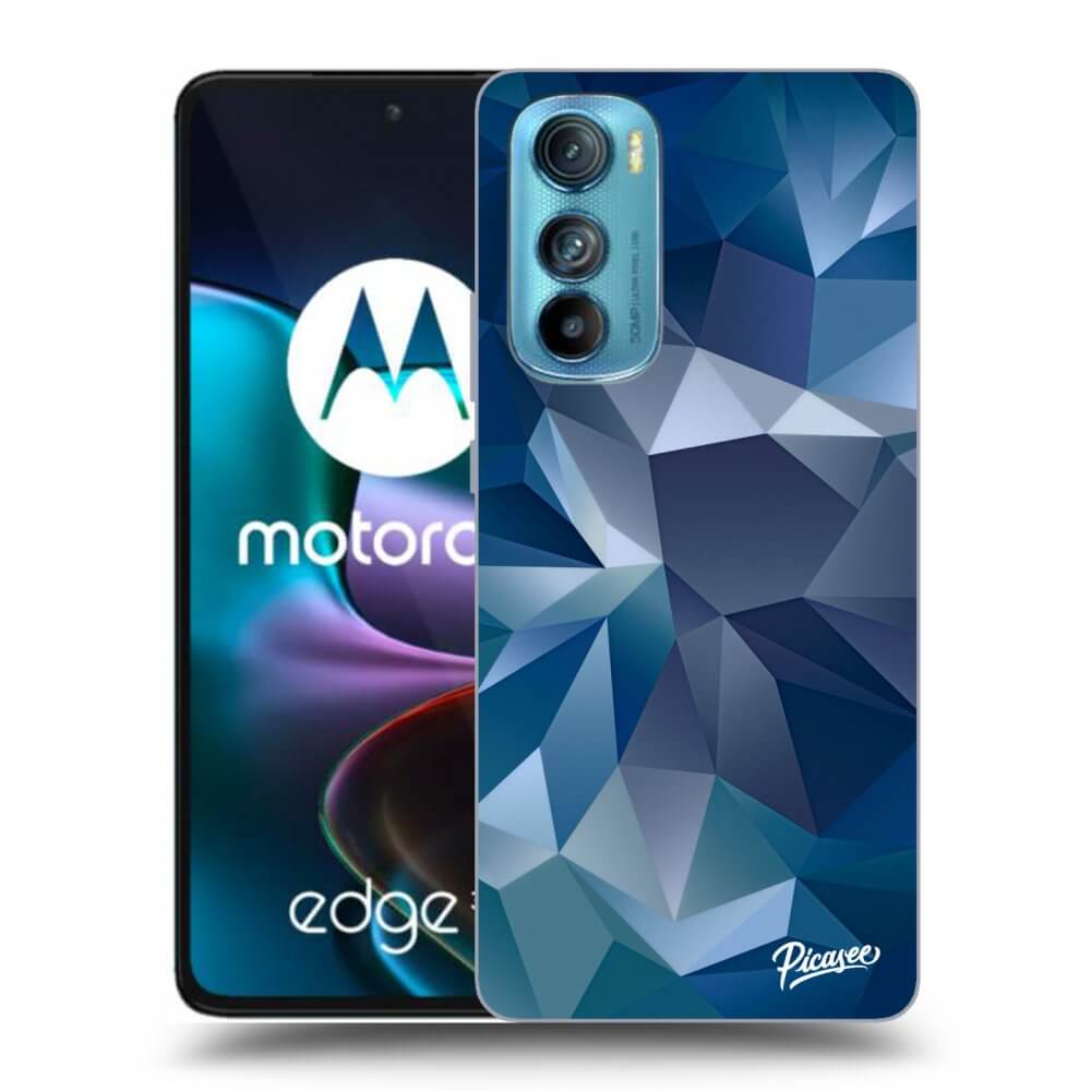 Picasee Motorola Edge 30 Hülle - Schwarzes Silikon - Wallpaper