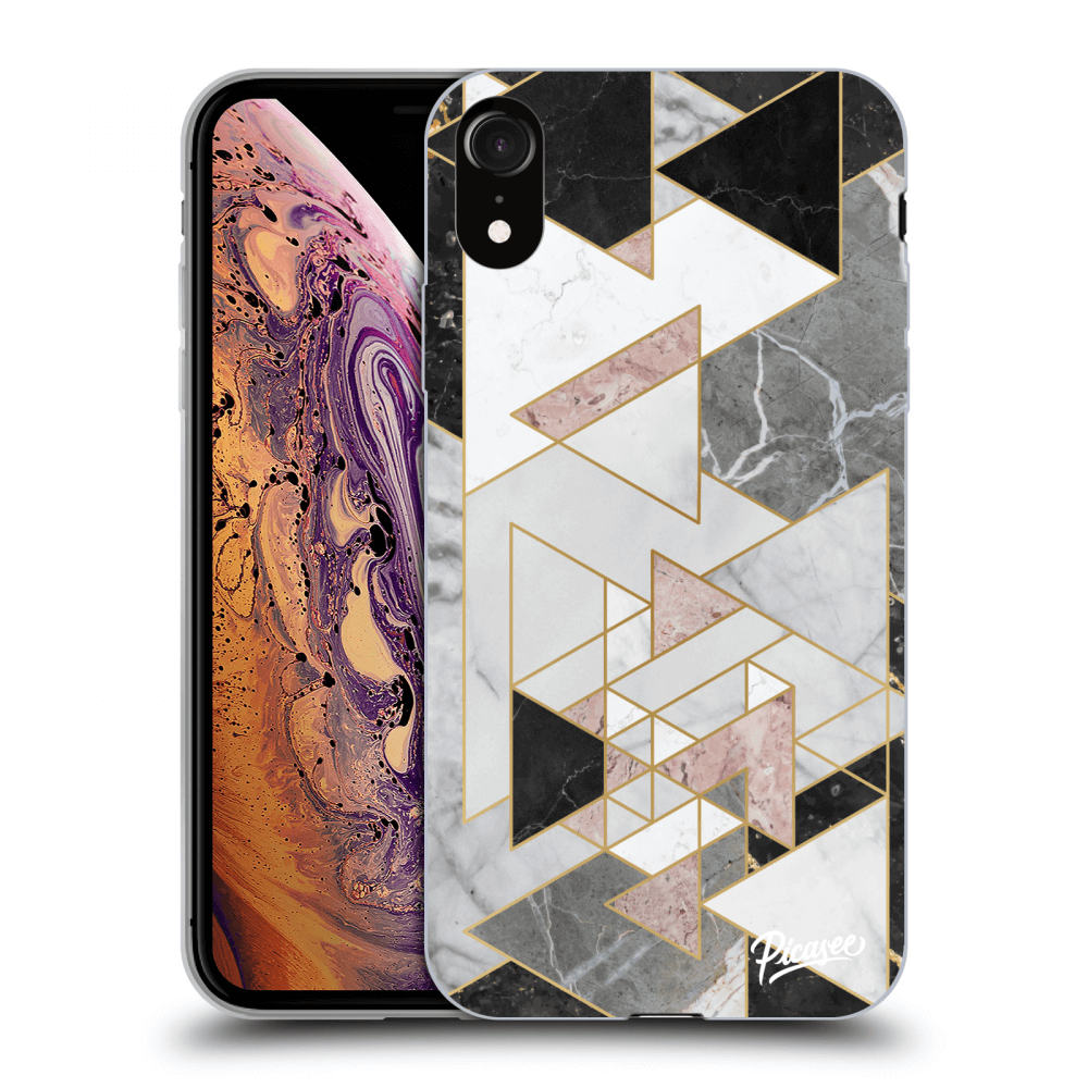 Picasee ULTIMATE CASE für Apple iPhone XR - Light geometry
