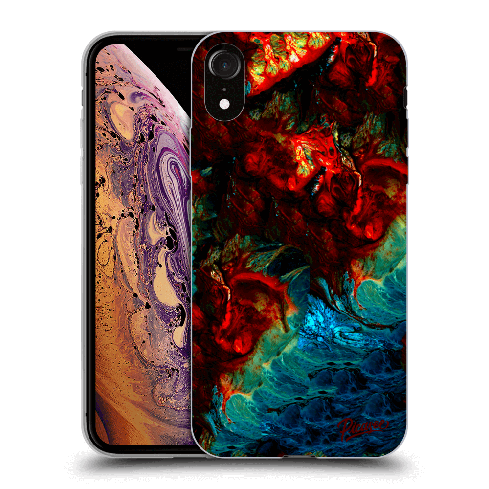Picasee Apple iPhone XR Hülle - Transparentes Silikon - Universe
