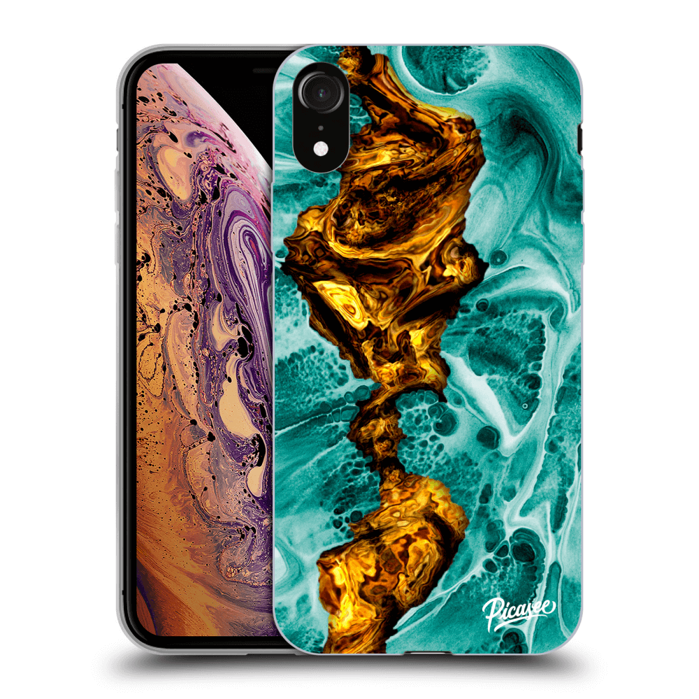 Picasee ULTIMATE CASE für Apple iPhone XR - Goldsky