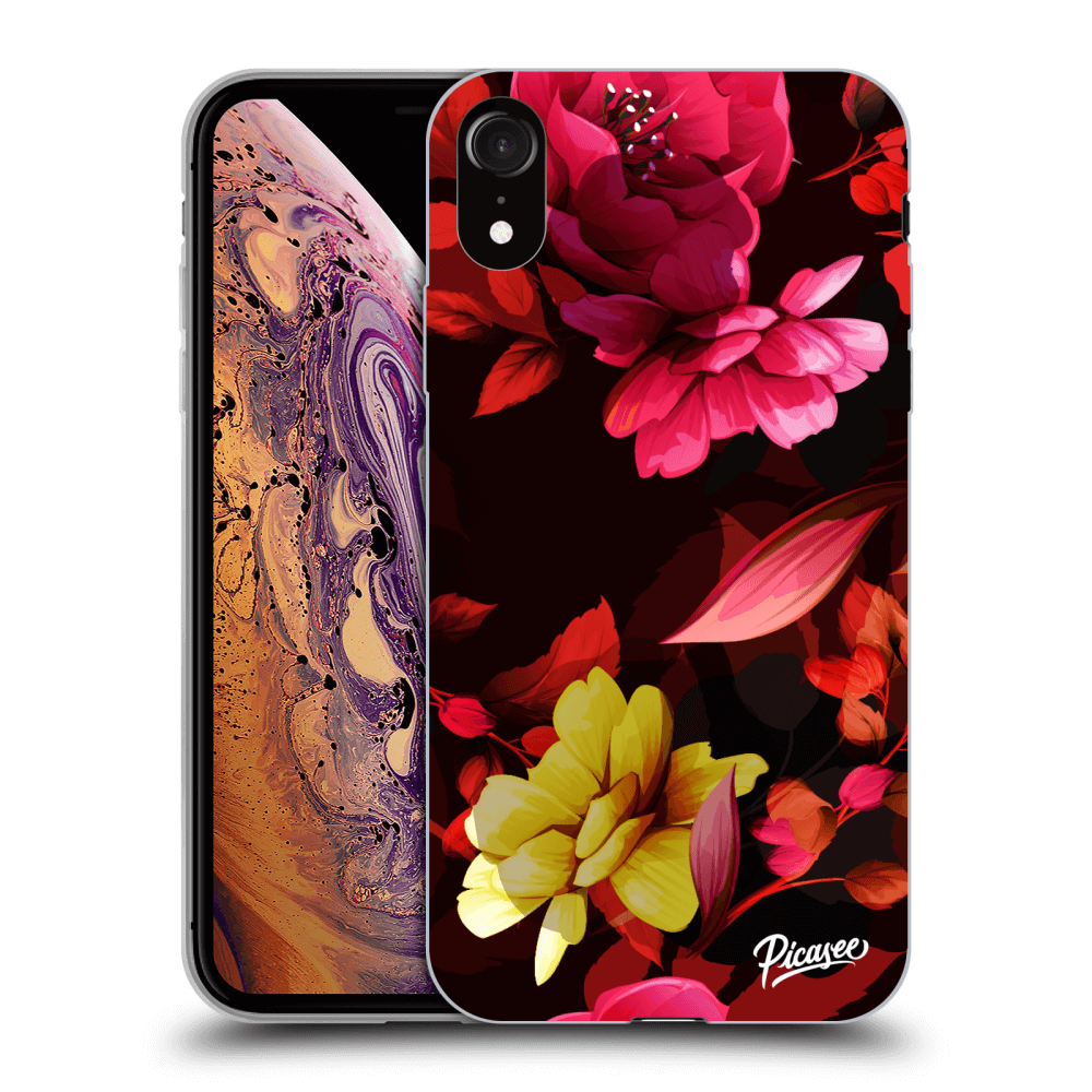 Picasee ULTIMATE CASE für Apple iPhone XR - Dark Peonny