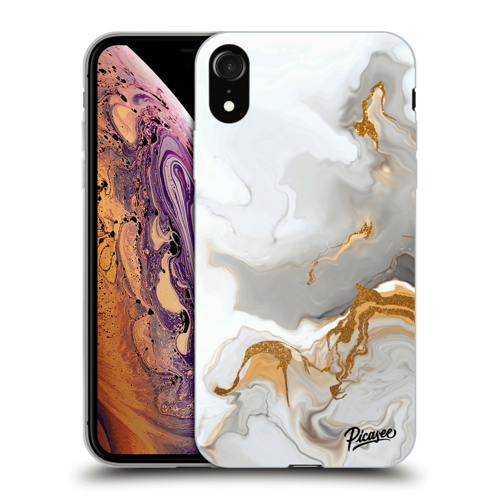 Picasee Apple iPhone XR Hülle - Transparentes Silikon - Her