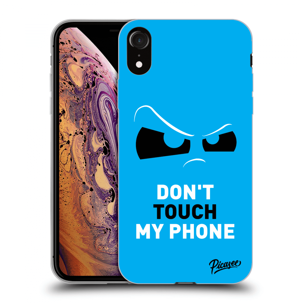 Picasee ULTIMATE CASE für Apple iPhone XR - Cloudy Eye - Blue