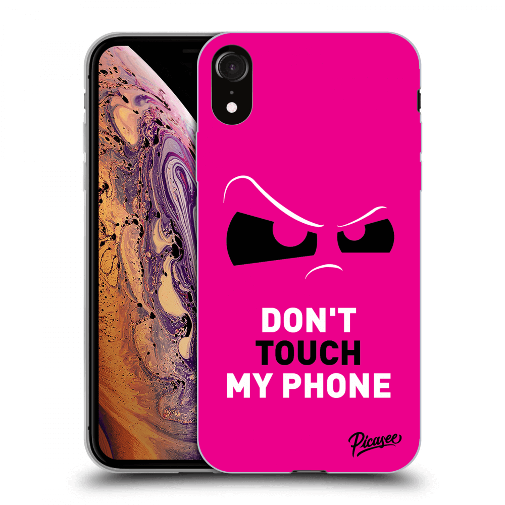 Picasee ULTIMATE CASE für Apple iPhone XR - Cloudy Eye - Pink