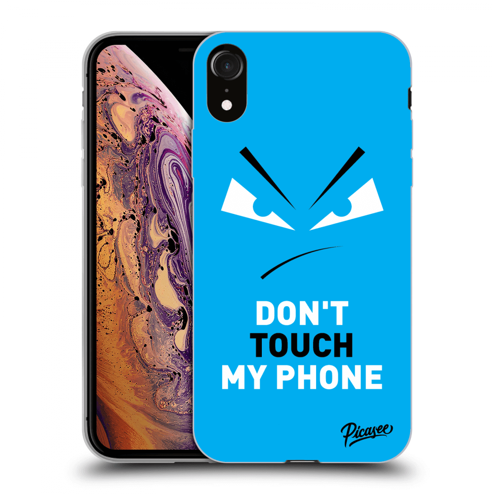 Picasee ULTIMATE CASE für Apple iPhone XR - Evil Eye - Blue