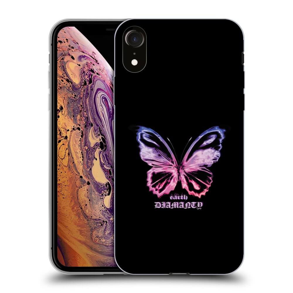Picasee ULTIMATE CASE für Apple iPhone XR - Diamanty Purple
