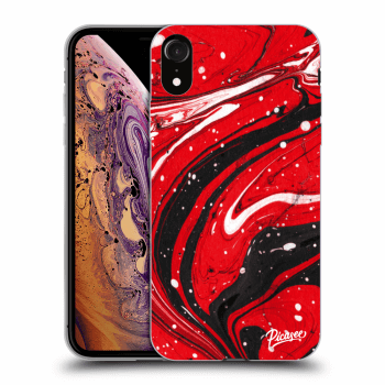 Picasee ULTIMATE CASE für Apple iPhone XR - Red black
