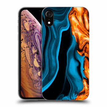 Hülle für Apple iPhone XR - Gold blue