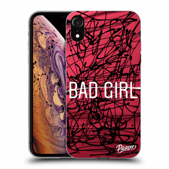 Picasee Apple iPhone XR Hülle - Transparentes Silikon - Bad girl