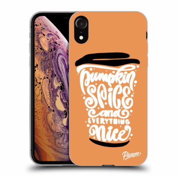 Hülle für Apple iPhone XR - Pumpkin coffee