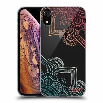 Picasee Apple iPhone XR Hülle - Transparentes Silikon - Flowers pattern