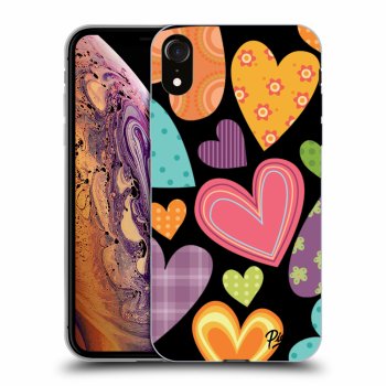 Picasee ULTIMATE CASE für Apple iPhone XR - Colored heart