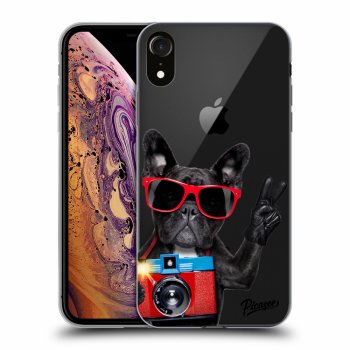 Picasee Apple iPhone XR Hülle - Transparentes Silikon - French Bulldog
