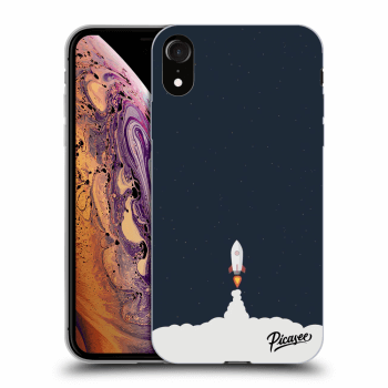 Picasee Apple iPhone XR Hülle - Schwarzes Silikon - Astronaut 2