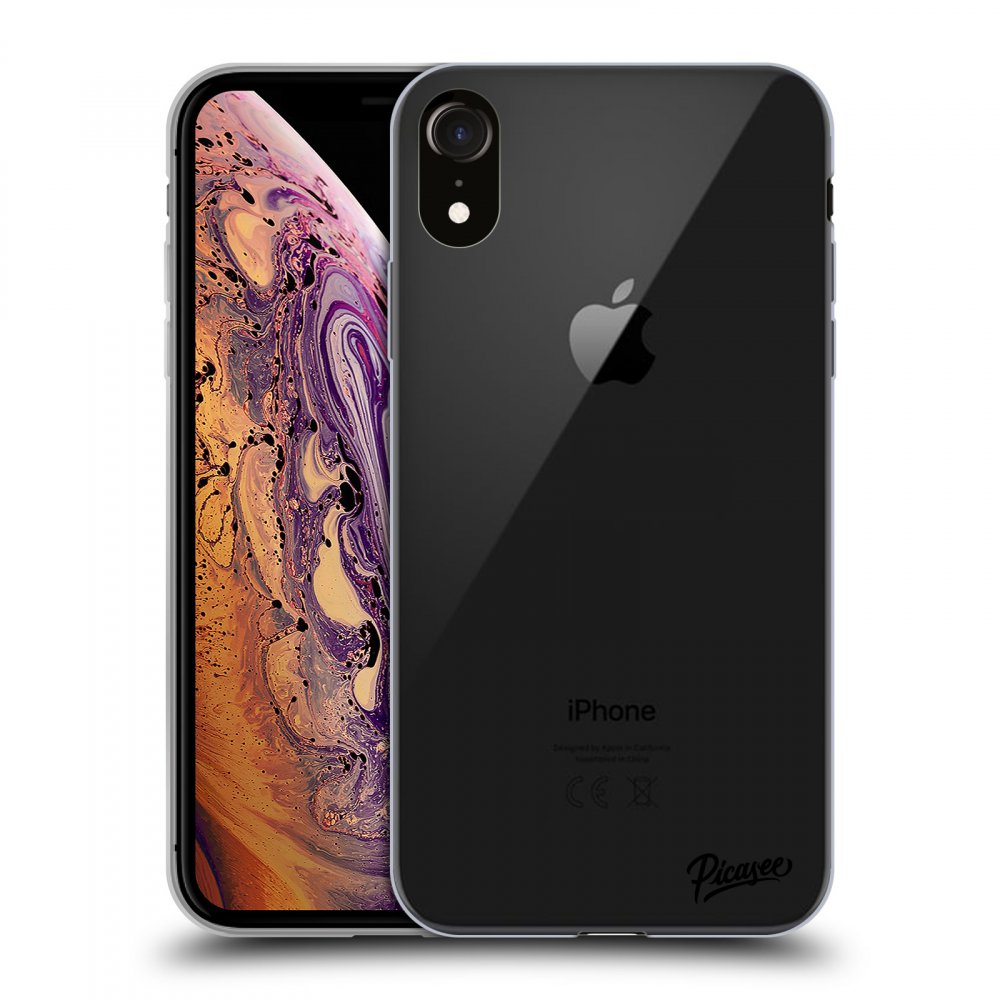 Picasee Apple iPhone XR Hülle - Transparentes Silikon - Clear