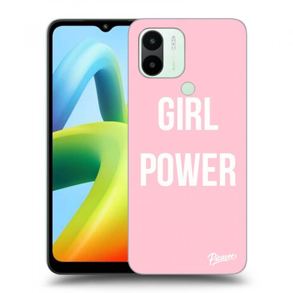 Picasee Xiaomi Redmi A1 Hülle - Transparentes Silikon - Girl power