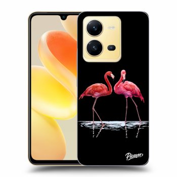 Picasee ULTIMATE CASE für Vivo X80 Lite - Flamingos couple