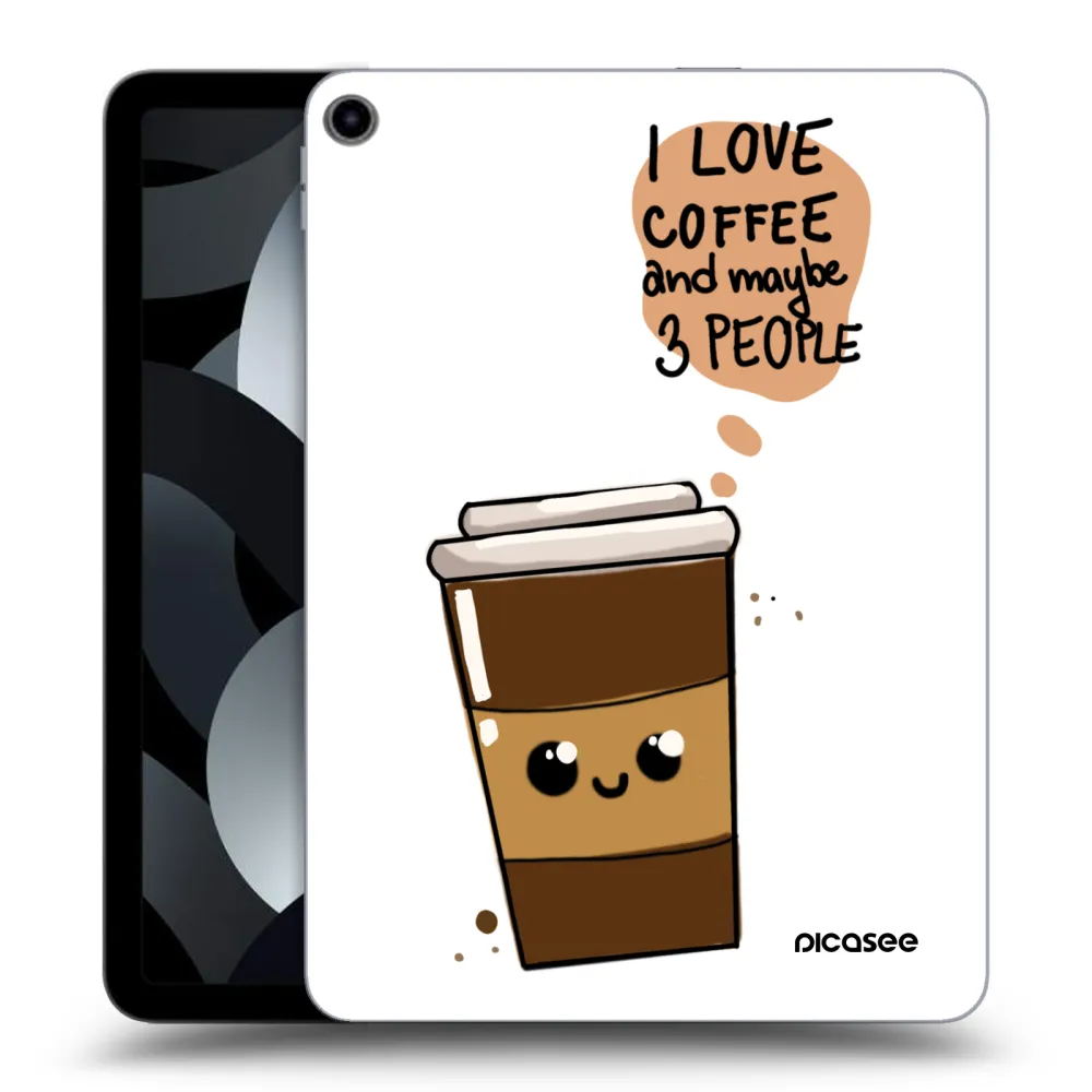 Picasee transparente Silikonhülle für Apple iPad Pro 11" 2019 (1.gen.) - Cute coffee