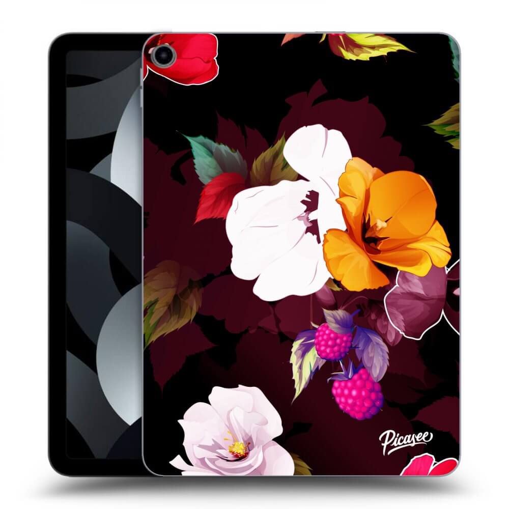 Picasee Apple iPad Pro 11" 2019 (1.generace) Hülle - Transparentes Silikon - Flowers and Berries