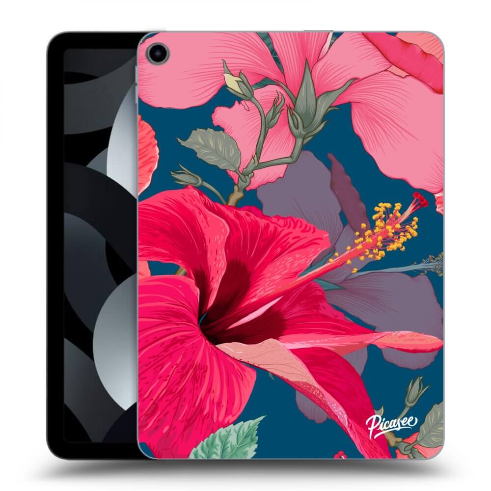 Picasee Apple iPad Pro 11" 2019 (1.generace) Hülle - Transparentes Silikon - Hibiscus
