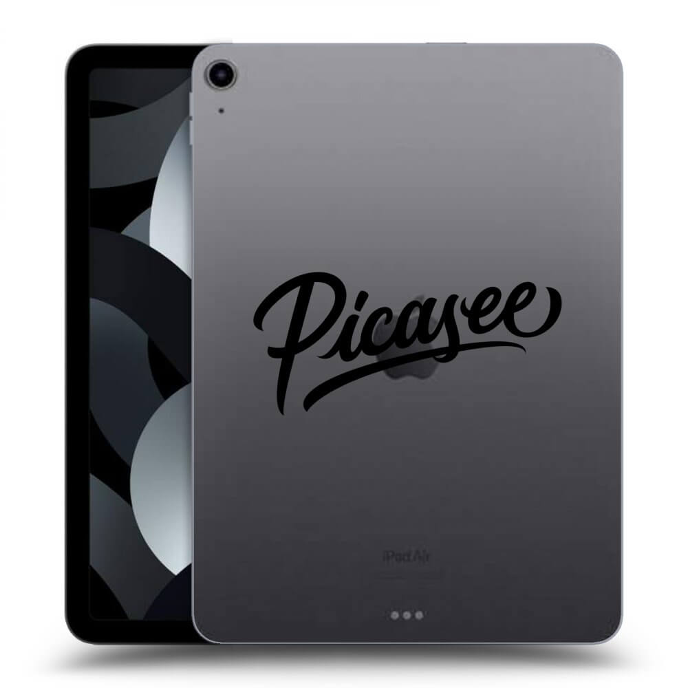 Picasee transparente Silikonhülle für Apple iPad Pro 11" 2019 (1.gen.) - Picasee - old logo - black