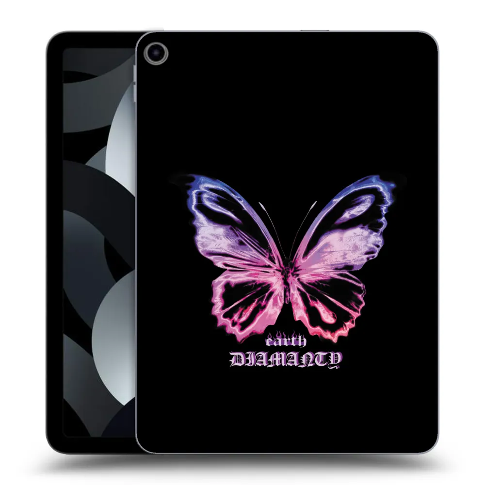 Picasee transparente Silikonhülle für Apple iPad Pro 11" 2019 (1.gen.) - Diamanty Purple